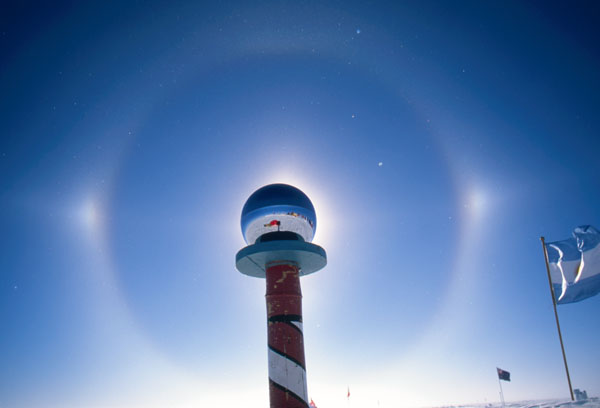 Sundogs at the South Pole